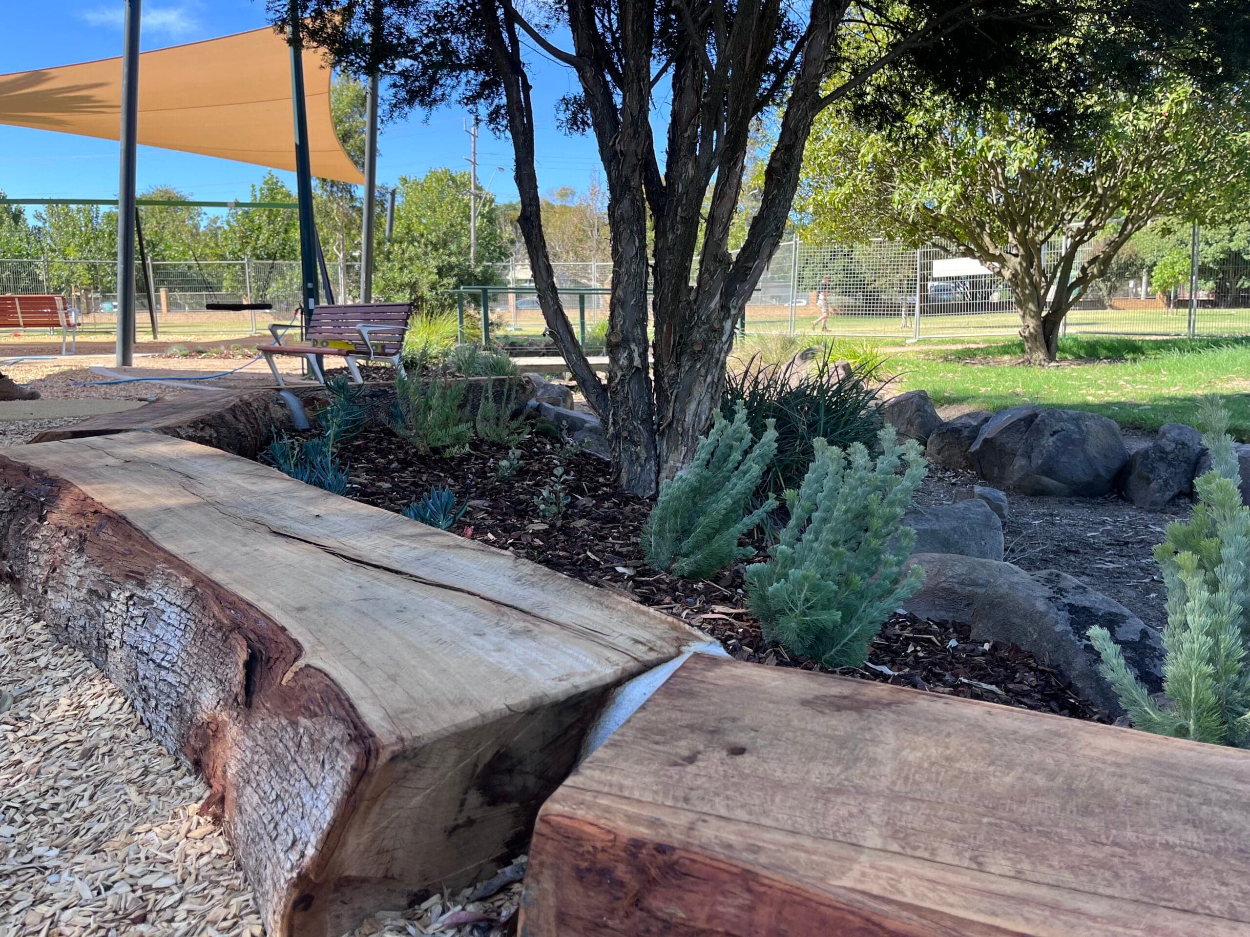 Commercial landscaping and playground construction